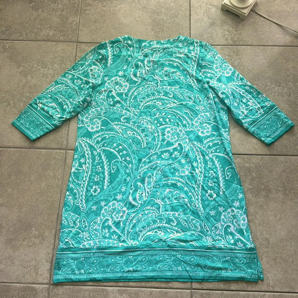 Coolibar Women's Oceanside Tunic Dress UPF‎ 50+ Size XL - Image 7