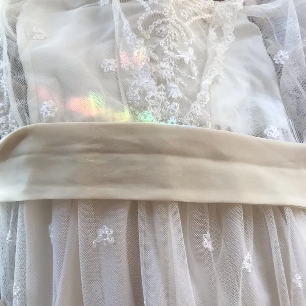 Vintage Strauss by Bonnie Lace Victorian Maxi Dress Women's Size 10 (XS Modern) - Image 12