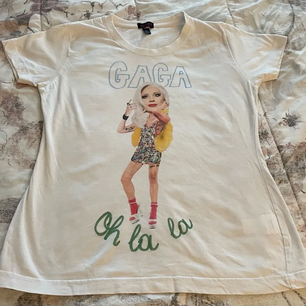 Sugarbird Limited Collection Gaga Oh La La RARE white cotton t - Image 10