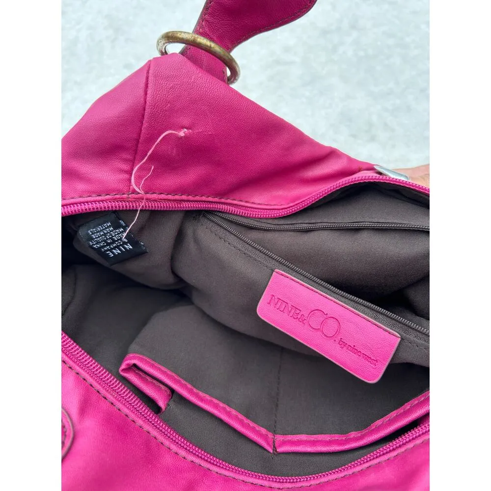 Nine & Co. Fuchsia Handbag Size Medium‎ - Image 4