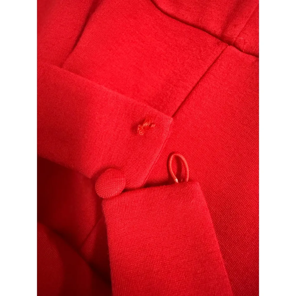 Lovers + Friends Red Hot Halter Dress Size Small Side Slit Formal Maxi Dress - Image 6