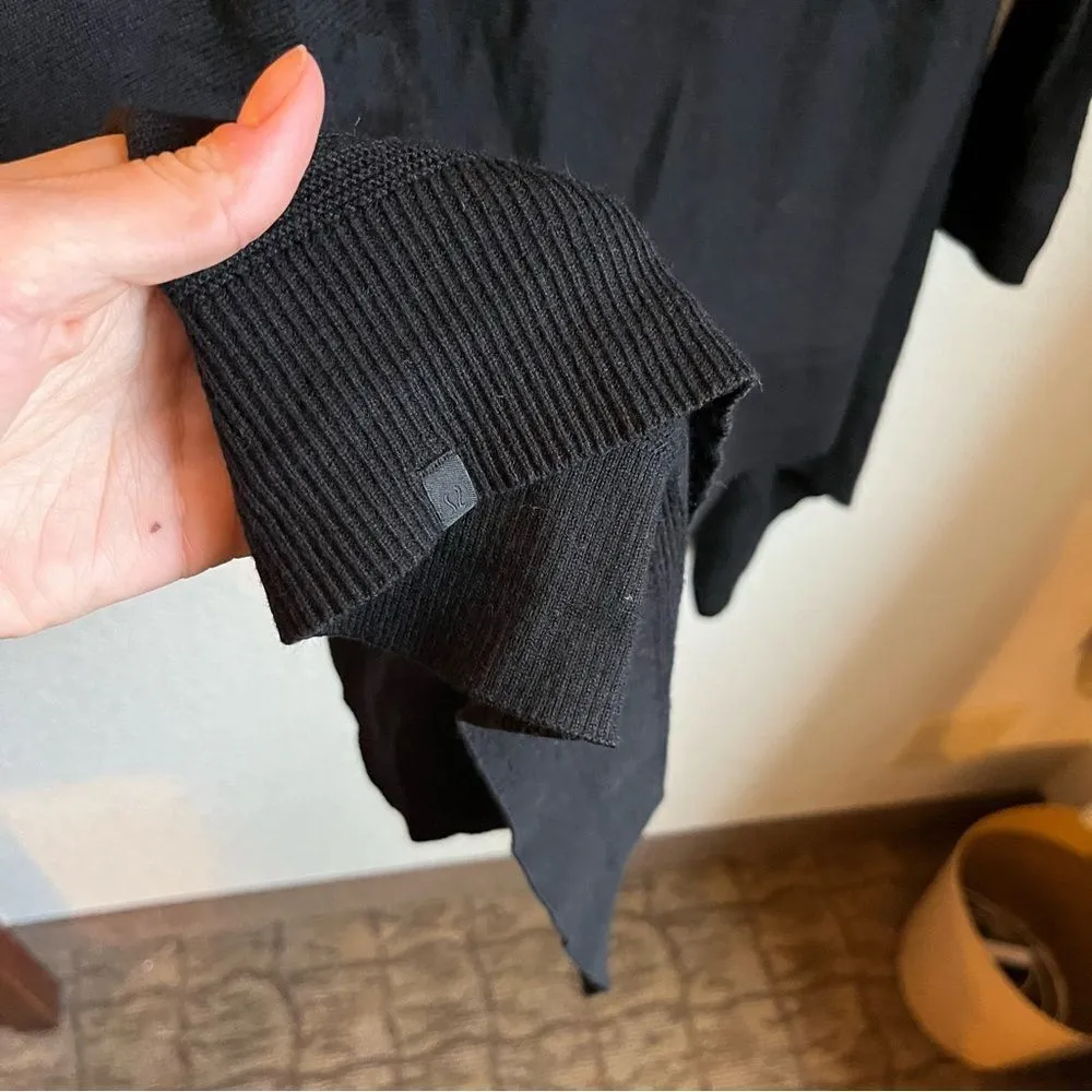 Lululemon Waterfall Black Open Cardigan - Image 7