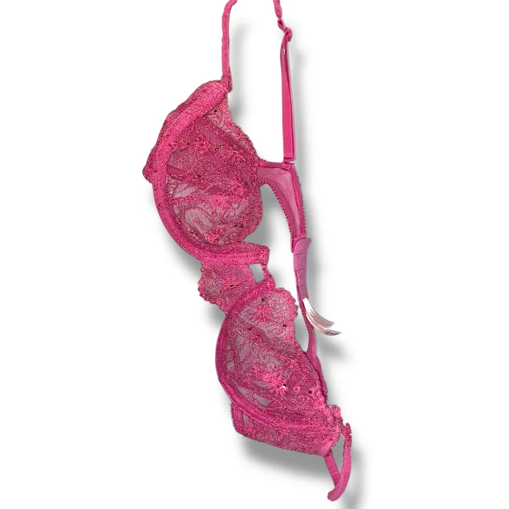 Victoria's Secret Vintage Pink Lace Ballonette bra - Image 4