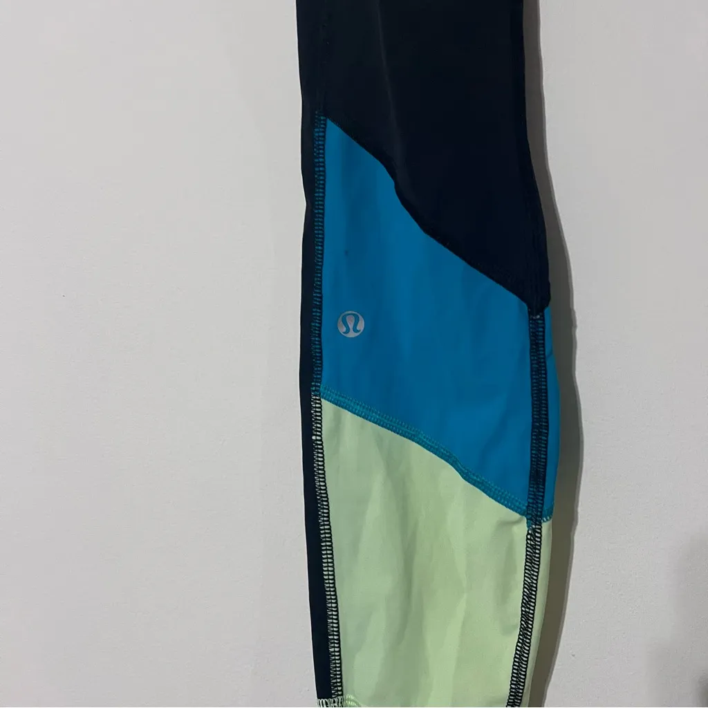 Lululemon Trail Bound 7/8 Tights Luxtreme Womens Size 6 Side Pockets - Image 6