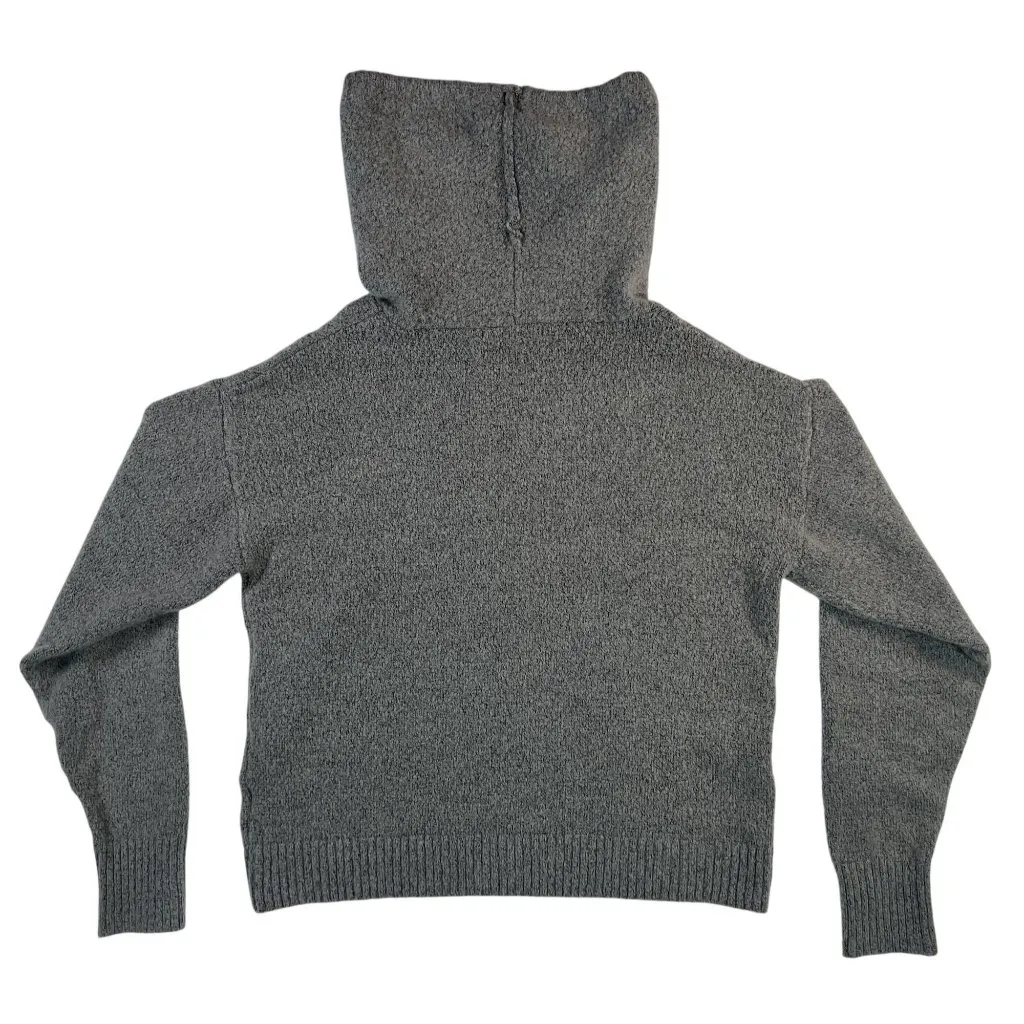 Its Our Time Size XS Women Hooded Sweater Knit Pullover Cozy Casual Style - Image 2