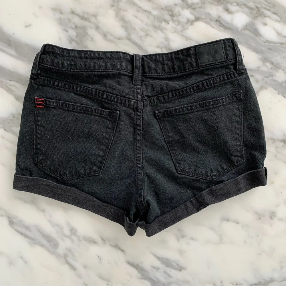 BDG Black Mid Rise Shortie Jean Shorts | Sz 26 - Image 3
