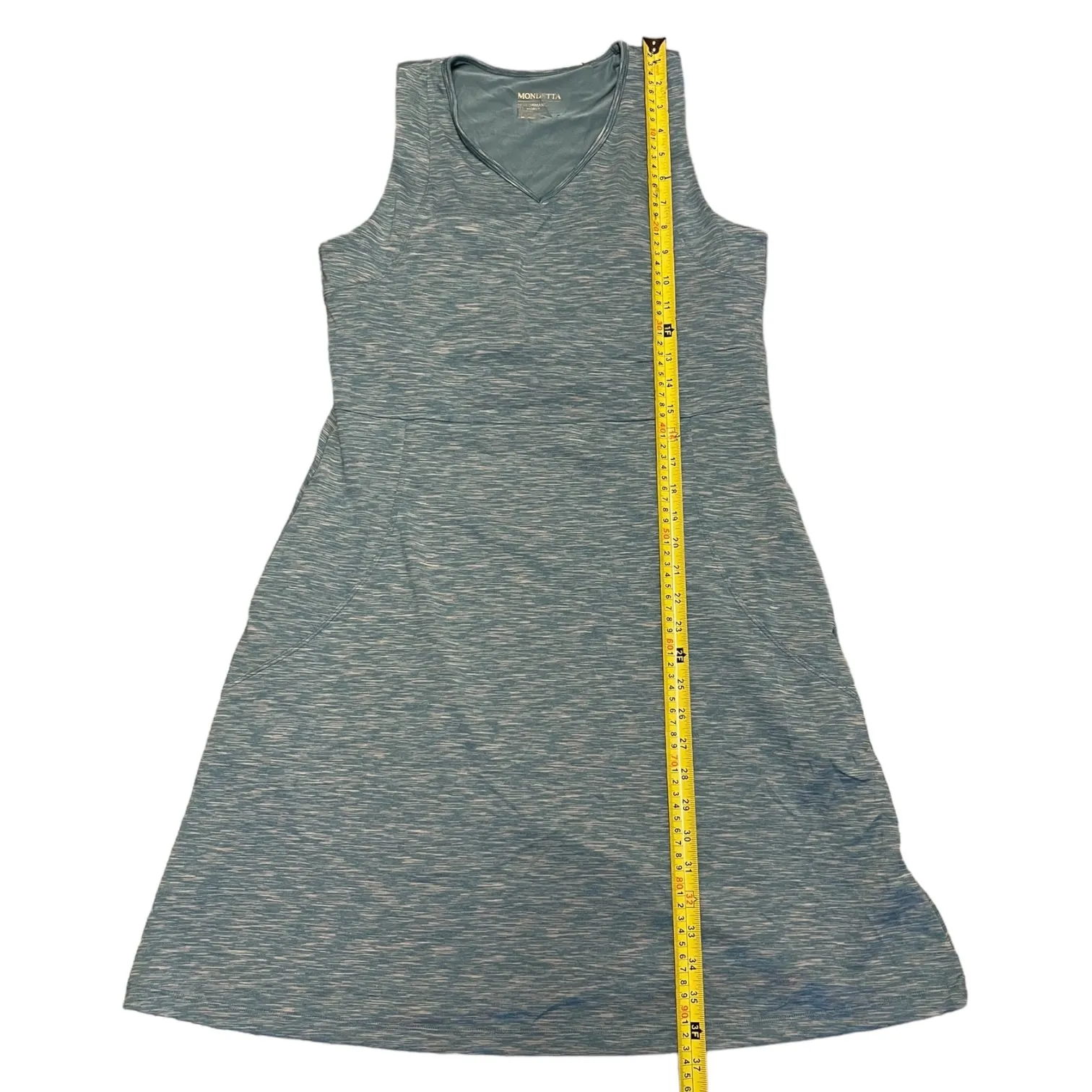Mondetta Performance Luxury Athletic Dress Blue Size Medium - Image 4