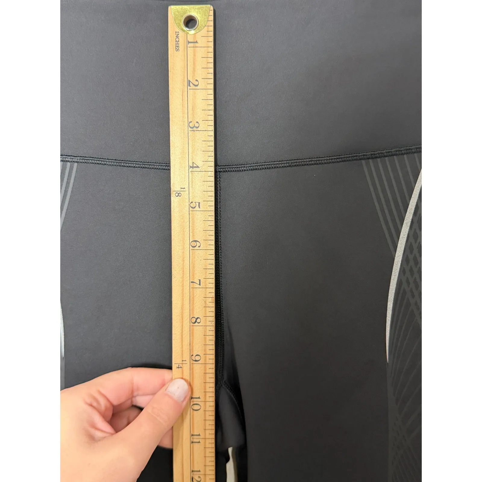 Calia‎ Run Reflective Black Athletic Leggings High Waisted Pants Compression Size M - Image 5