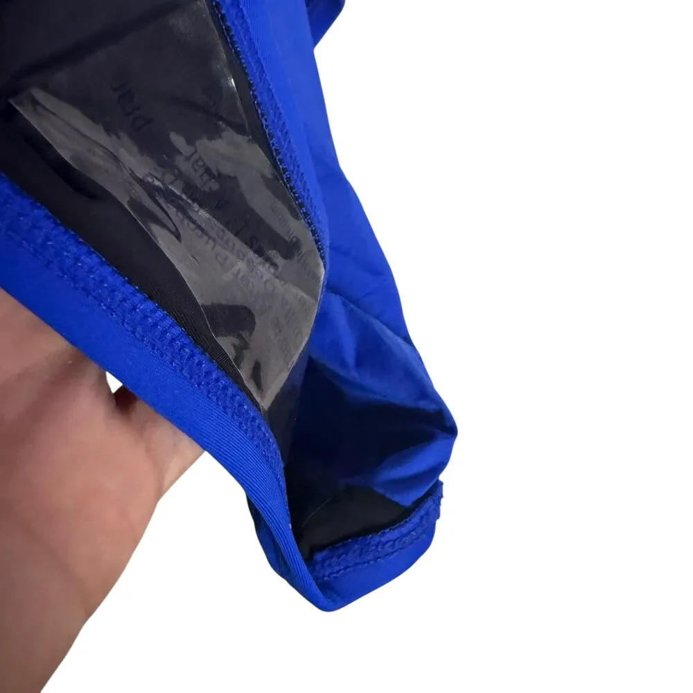 La Blanca Island Goddess Multi-Strap Cross-Back Sapphire Blue One Piece Swimsuit - Image 6