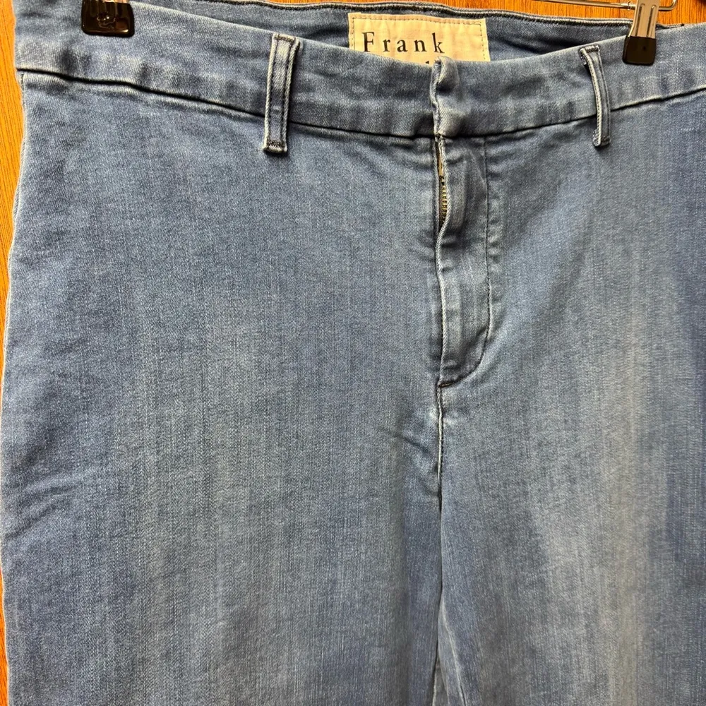 Frank & Eileen Kinsale Performance Denim Pants Blue Medium Wash Grinding 10 - Image 7