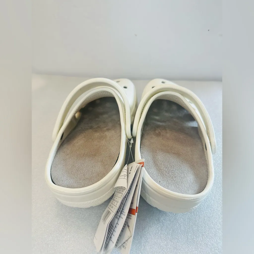 Crocs Literate Clog Size M4/W6 204592-0DD Off White NWT  On Wheels - Image 6