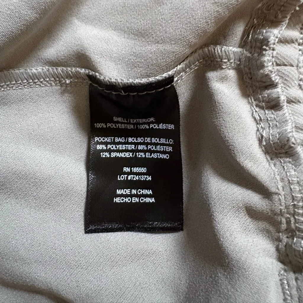 32 Degrees Soft Twill Drawstring Dress 1748960 Shadow Green Womens Size XL NWT - Image 10