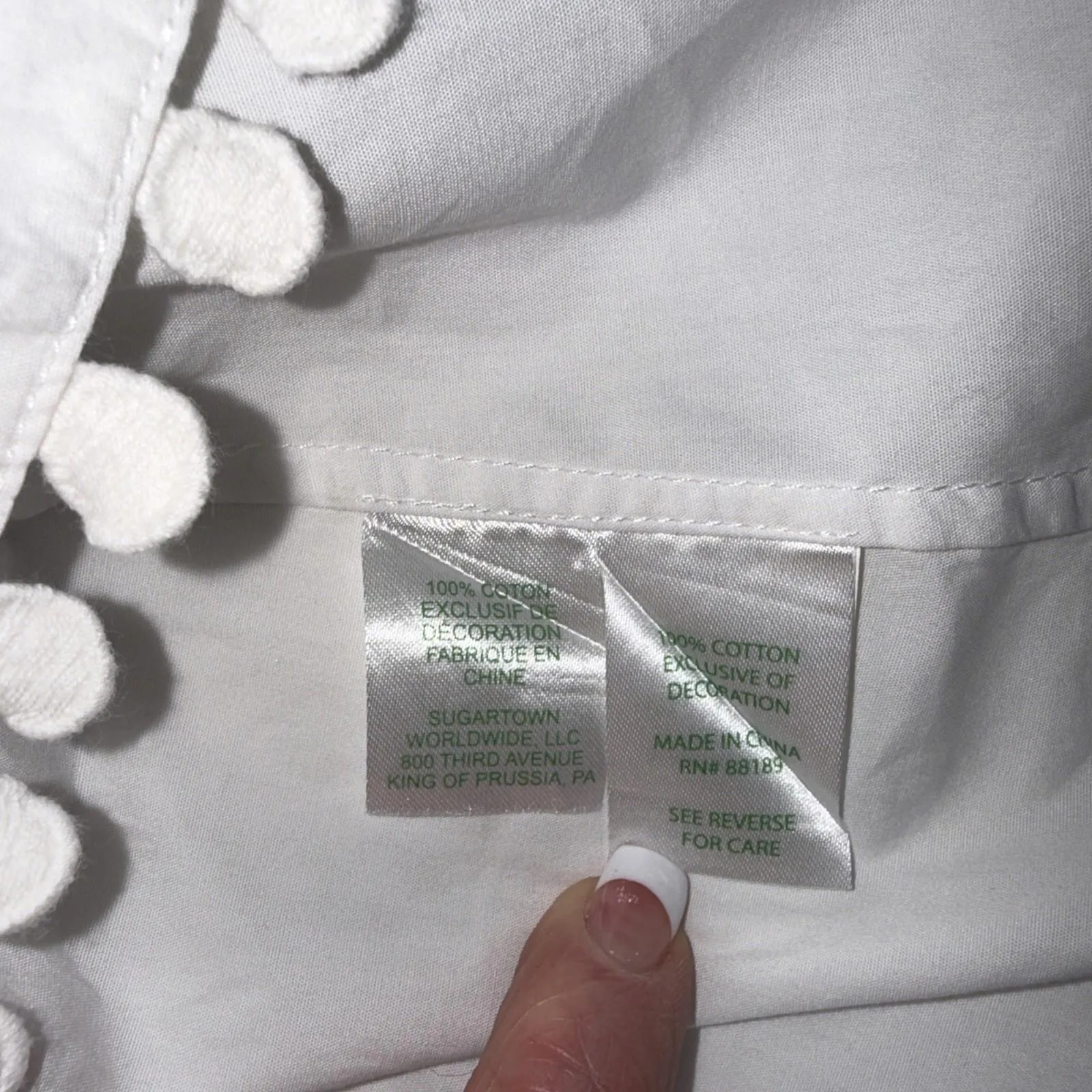 Lilly Pulitzer Preppy Designer Old Money Eyelet Blouse Small - Image 8