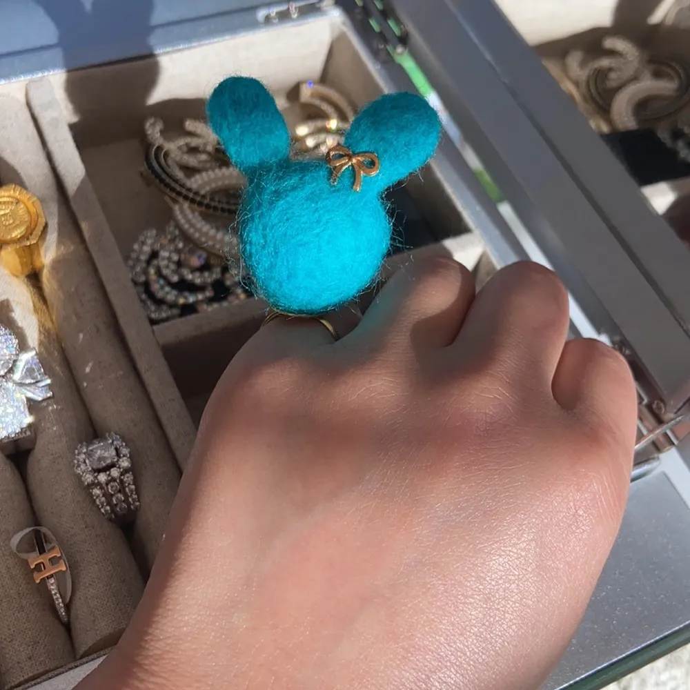 Handmade cute ring. Size 5 - Image 7