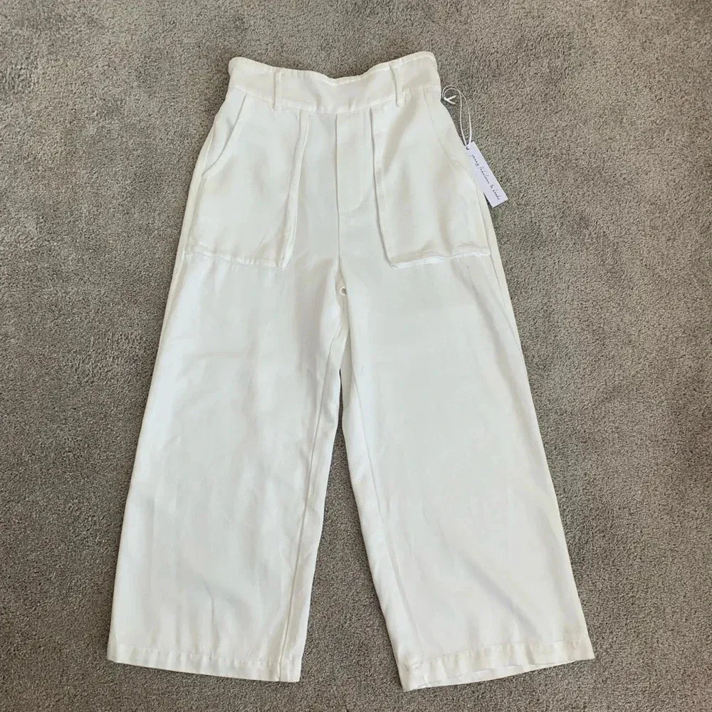 Young Fabulous & Broke Saidie Pants - Size M (US 6-8) - White -‎ NWT - Image 4