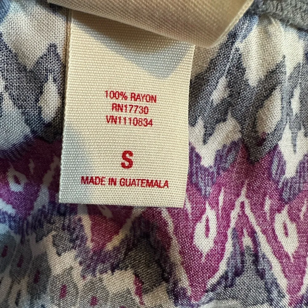 Mossimo Supply Co. Multicolor Knit Maxi Skirt Red - Image 9