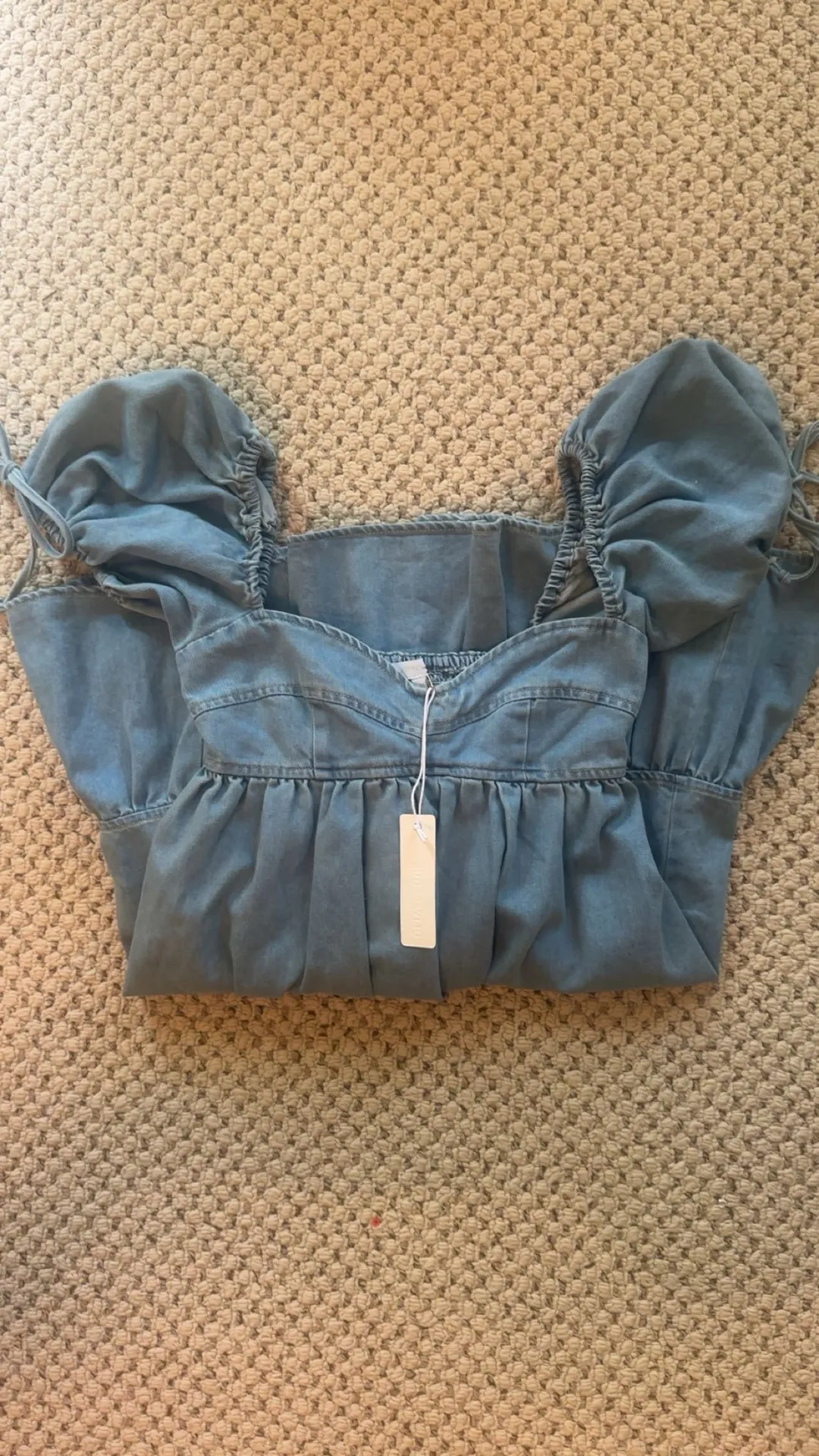 NWT I Just Have To Have It Denim Mini Dress  - Image 4