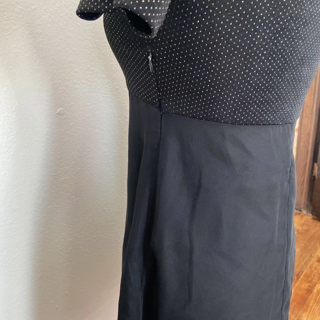 Vintage 90s Rampage Black Sparkle Babydoll Dress - Image 9