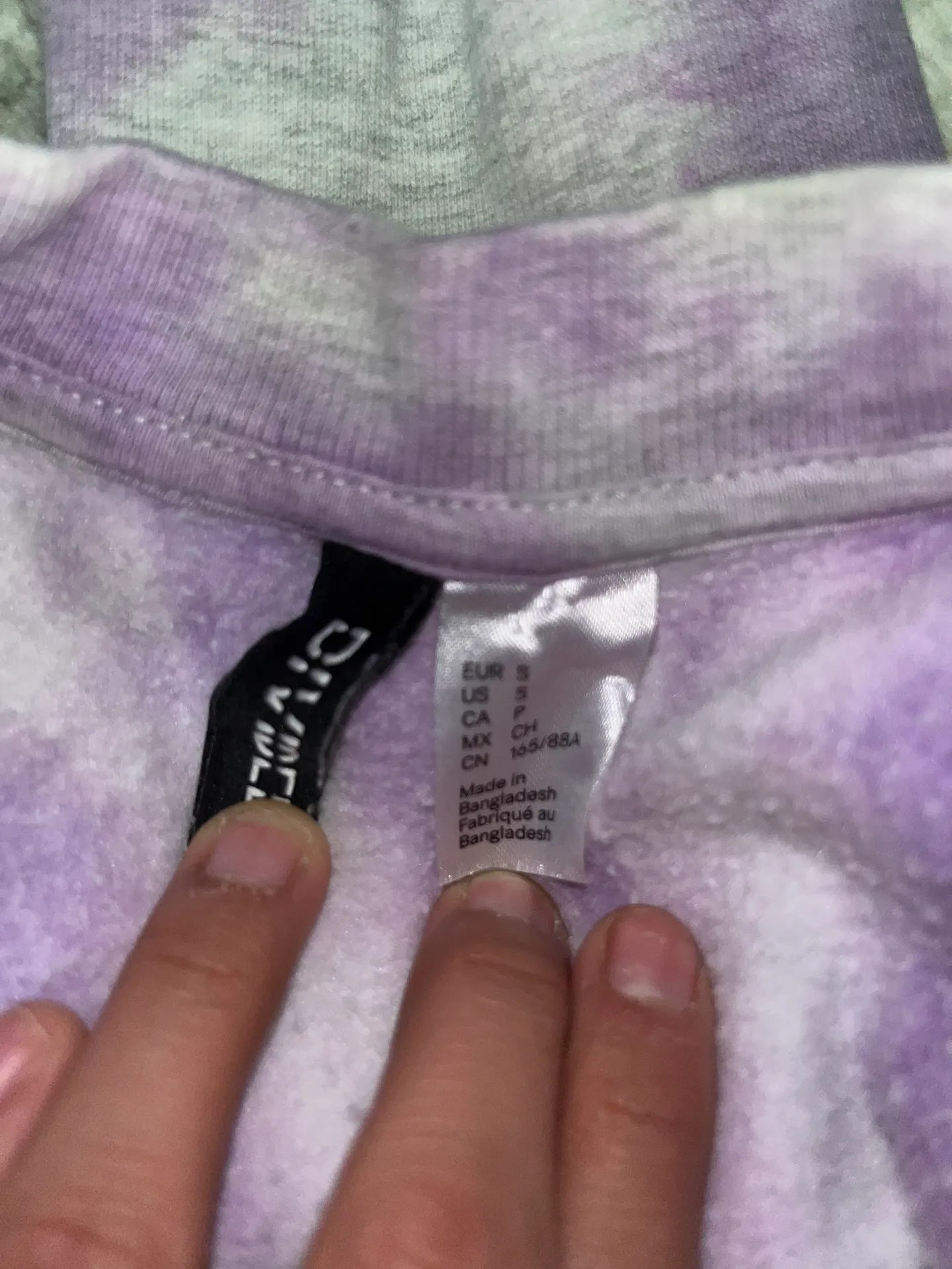 H&M Tye Dye Oversized sweatshirt. - Image 5