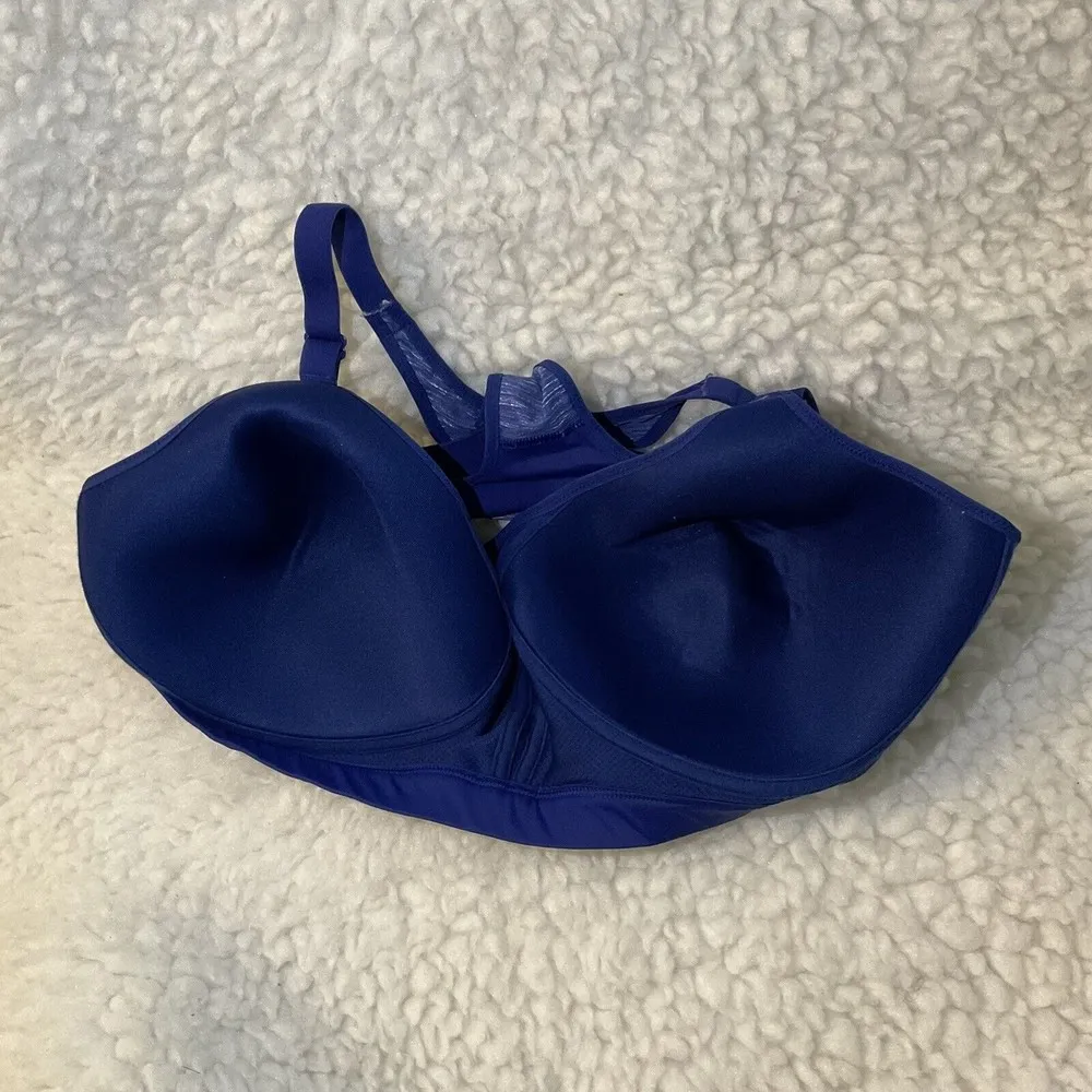 Hanes Cooling Comfort No Dig T-Back WF Pullover bra Blue XL wireless blue - Image 3