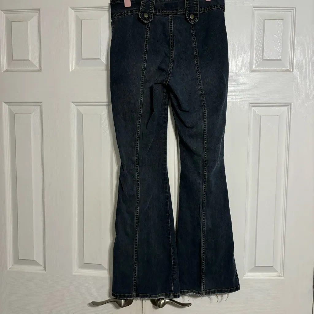 No Boundaries Y2K Early 2000’s Flare Jeans Blue Size 2 - Image 3