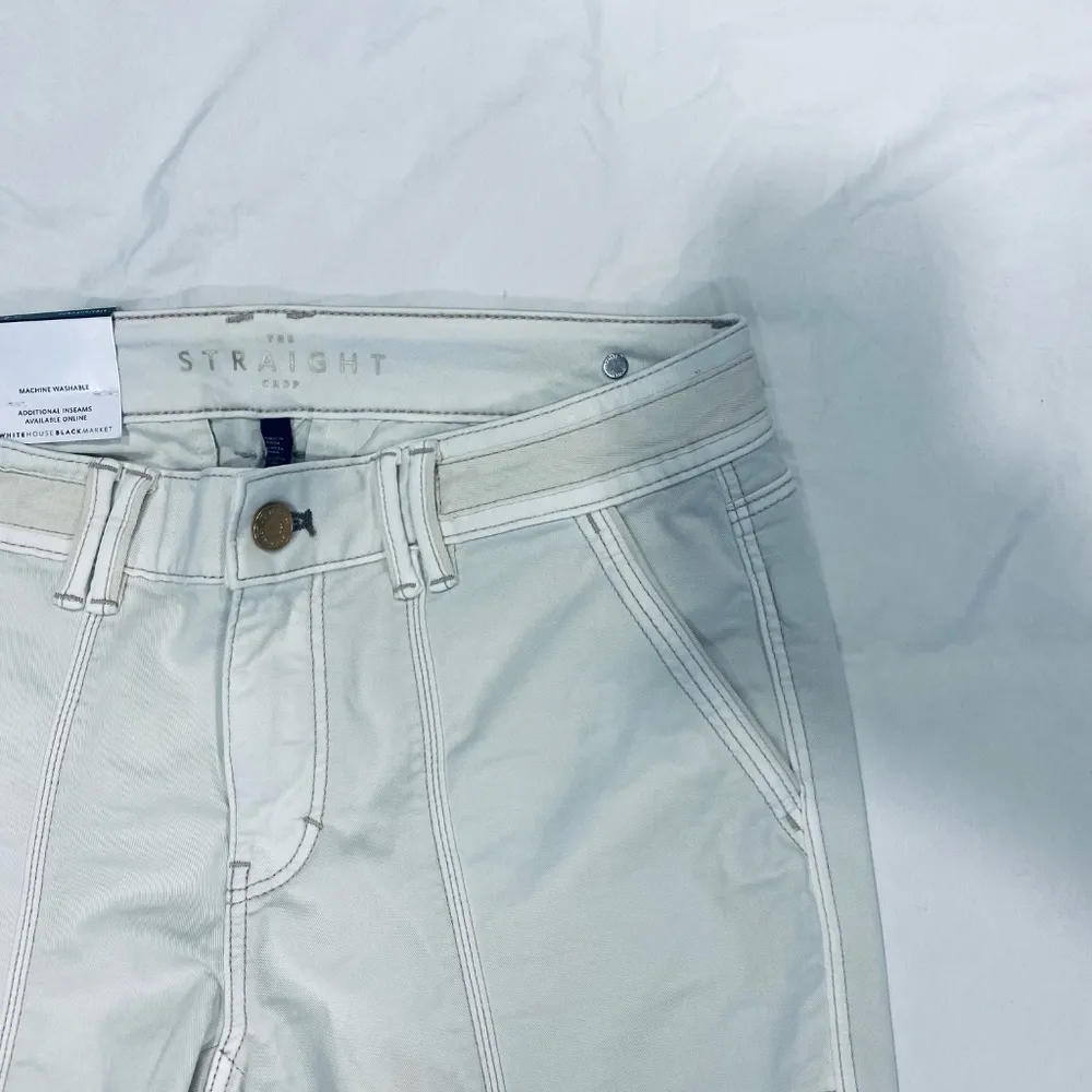 NWT WHBM The Straight Crop Jean Pant - 2 - Image 3