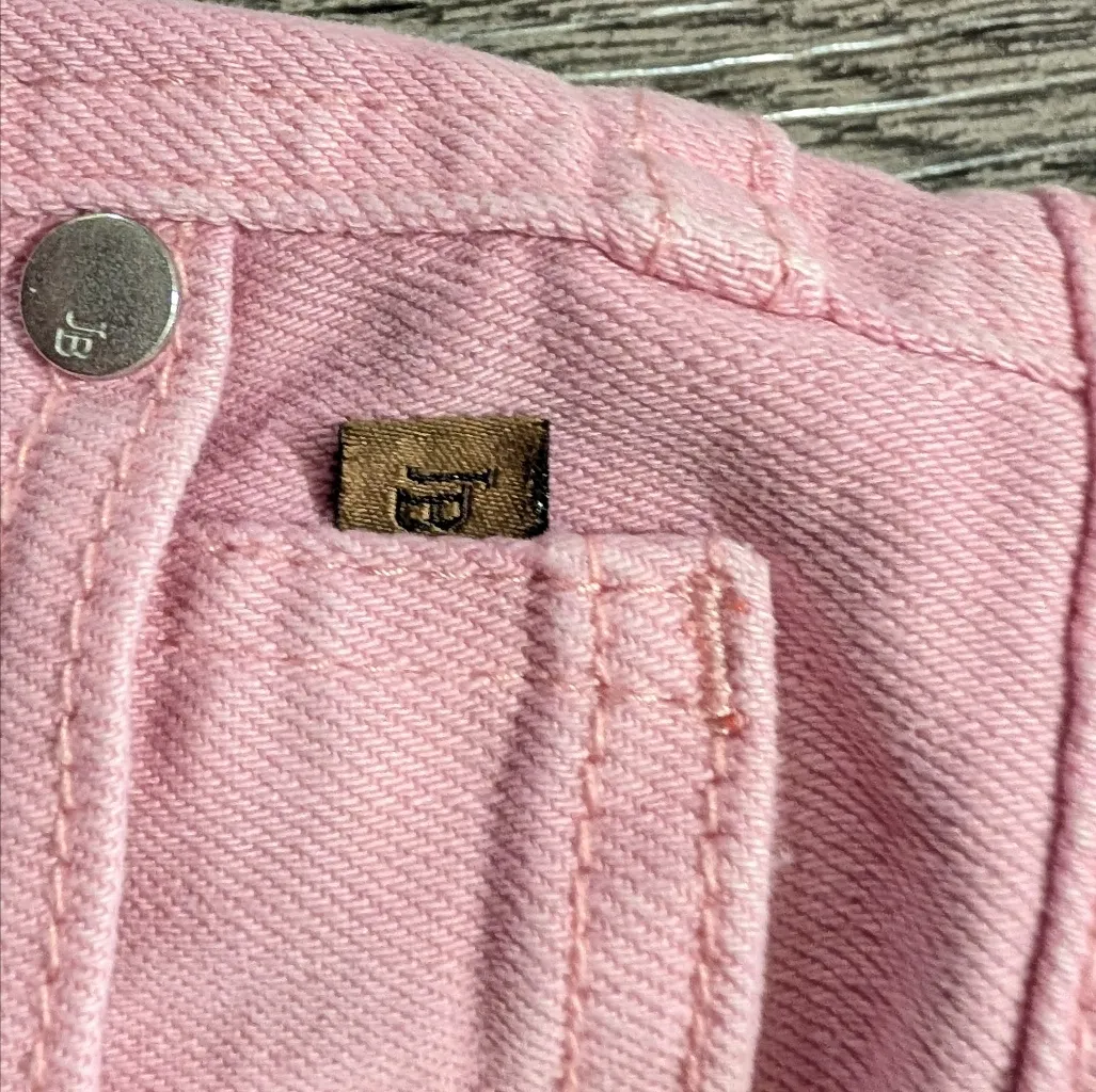 Judy Blue Pink Garment Dyed Frayed Hem Denim Shorts M | Casual Summer Chic Size M - Image 4