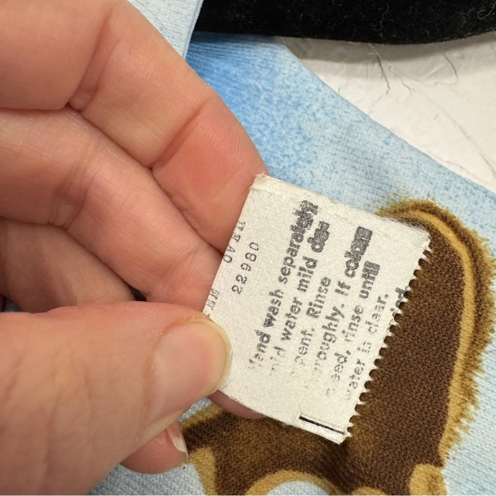 Vintage 1970s Andrade Hawaiian Blue Floral Maxi Dress Womens 10 Tropical Island - Image 9