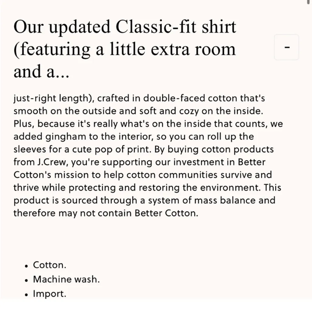 J. Crew Classic Fit Shirt Plaid in Blush Tartan size 14 - Image 5