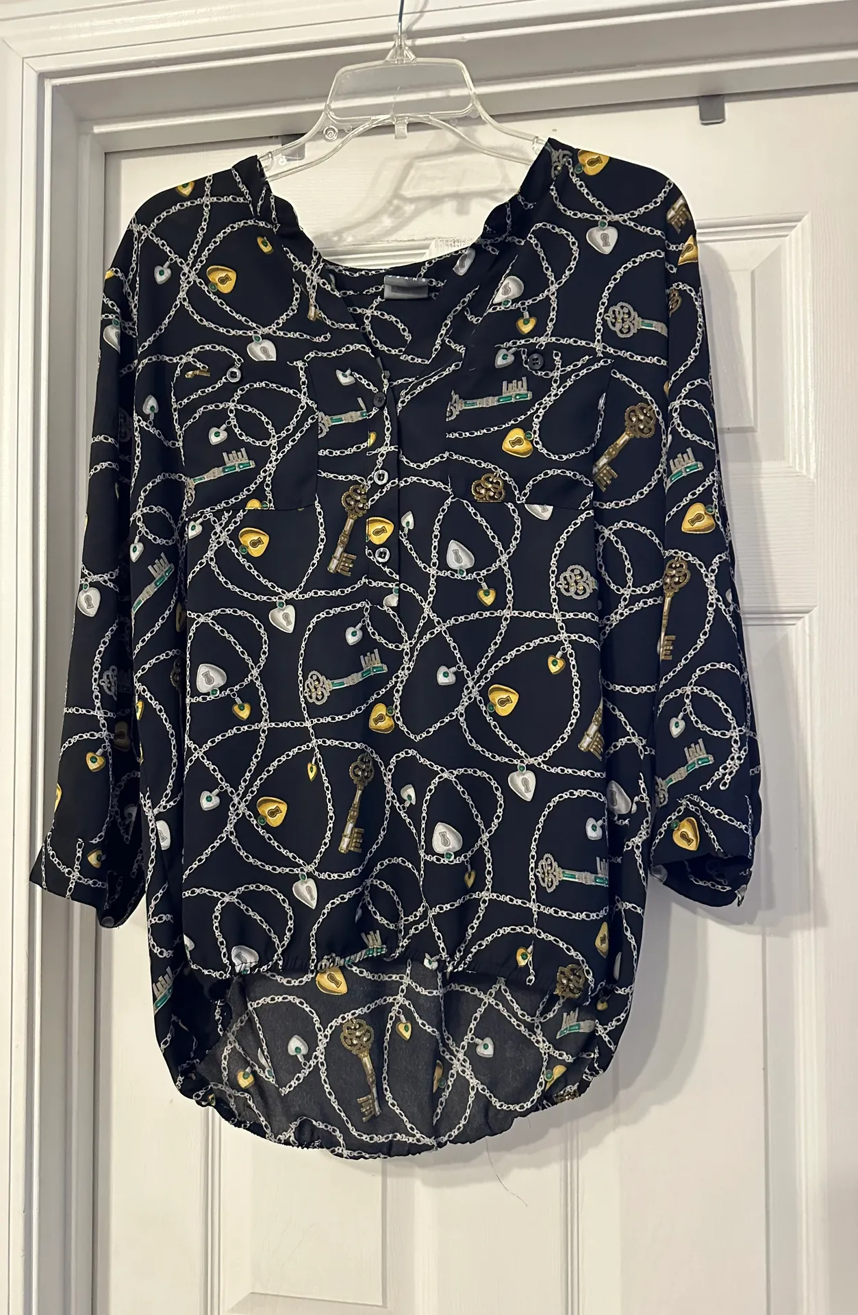 Jeans New York Company Blouse Is A Size Large. - Image 2