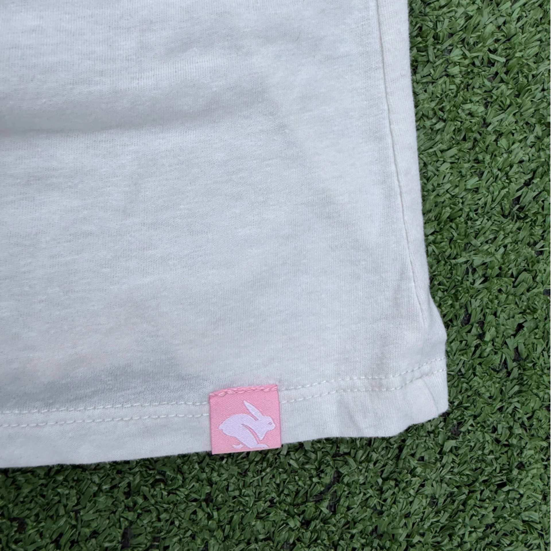 Rabbit Love All Remix White Pocket T - Image 9
