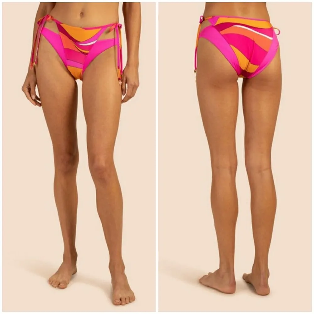 💕TRINA TURK💕 Vivid Vista Tie Side Bottom ~ Vivid Vista Print 12 NWT - Image 2