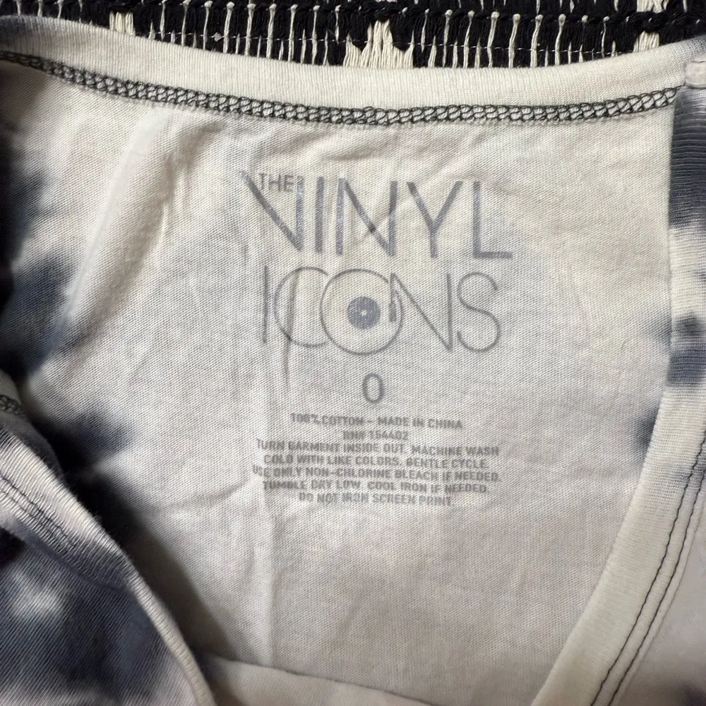 Torrid Black and White Tie-Dye def leopard Tank Top - Image 4