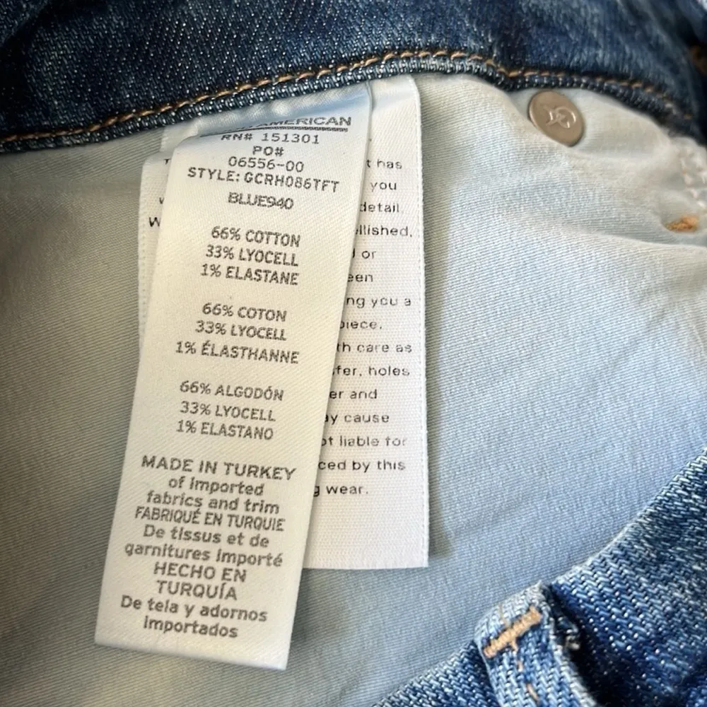 NWT Good American Good classic Skinnyish fit hi rise Women’s Jeans size 10/30 - Image 8