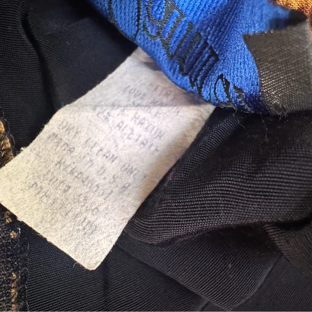 Vintage 1990s Sunflower Print Skort Yellow - Image 5