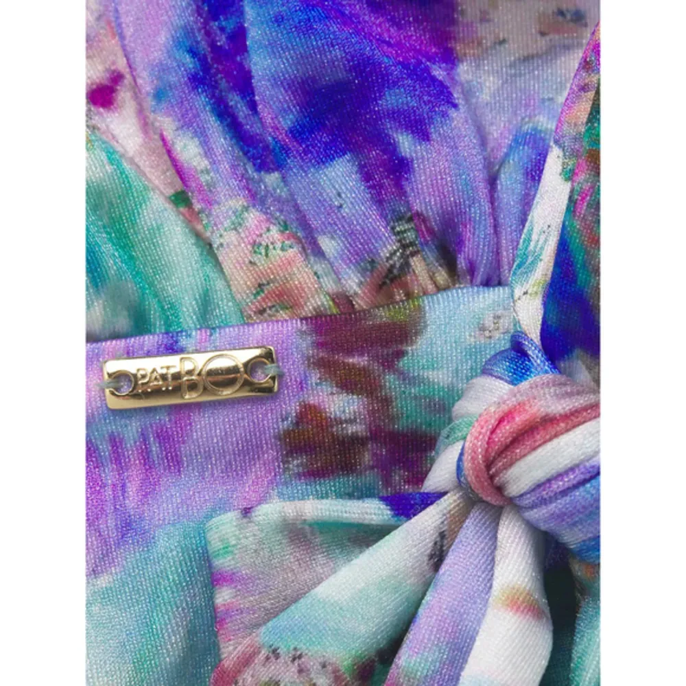 PATBO Bikini Top Blue Size L - Image 6