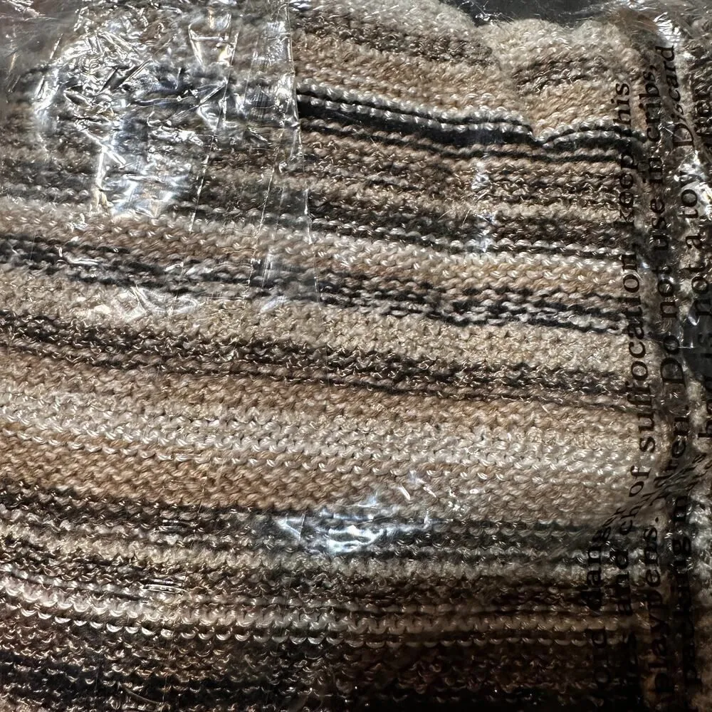 Talbots Striped Button-Down Cardigan - Image 3