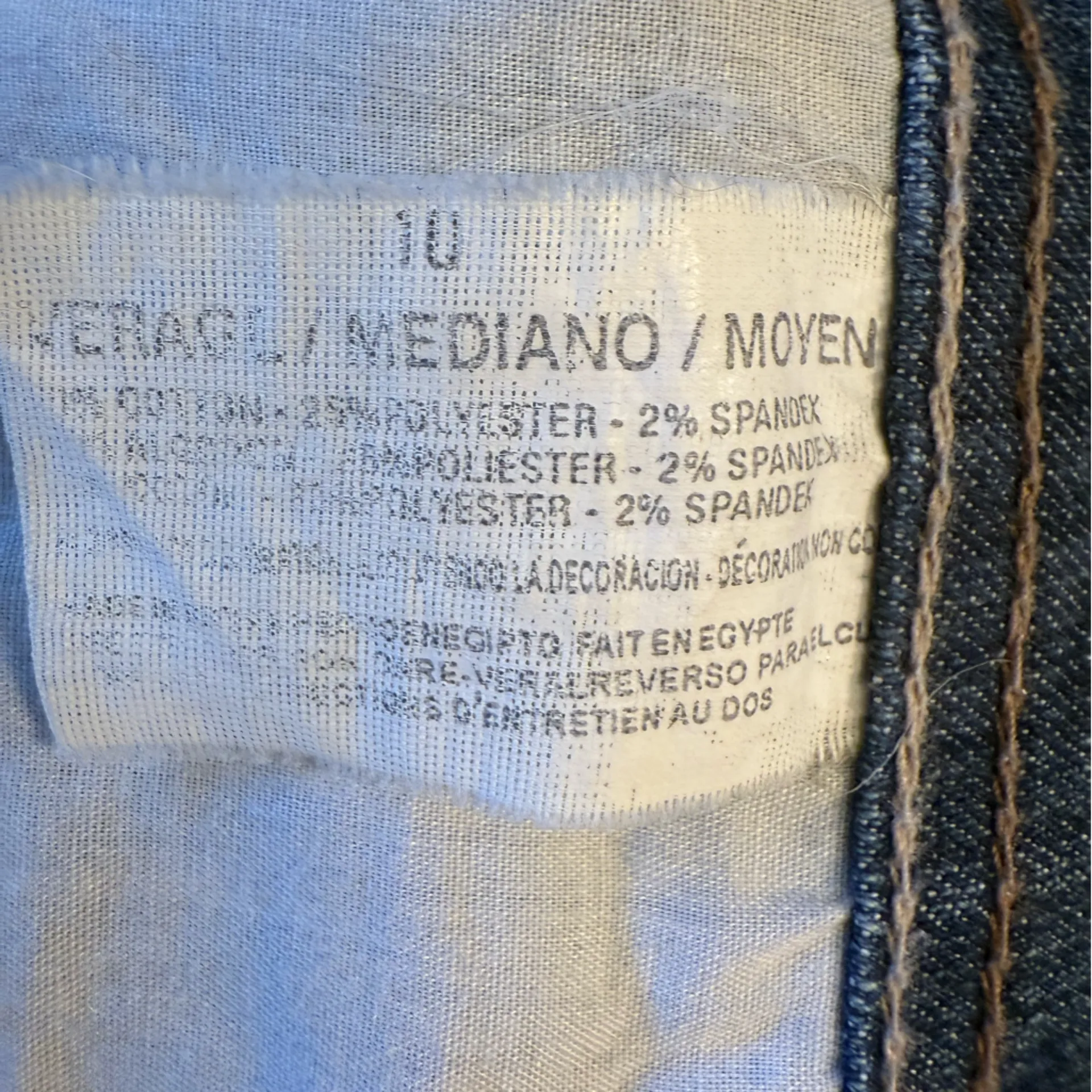 Gloria Vanderbilt Dark Blue Jeans - Image 5