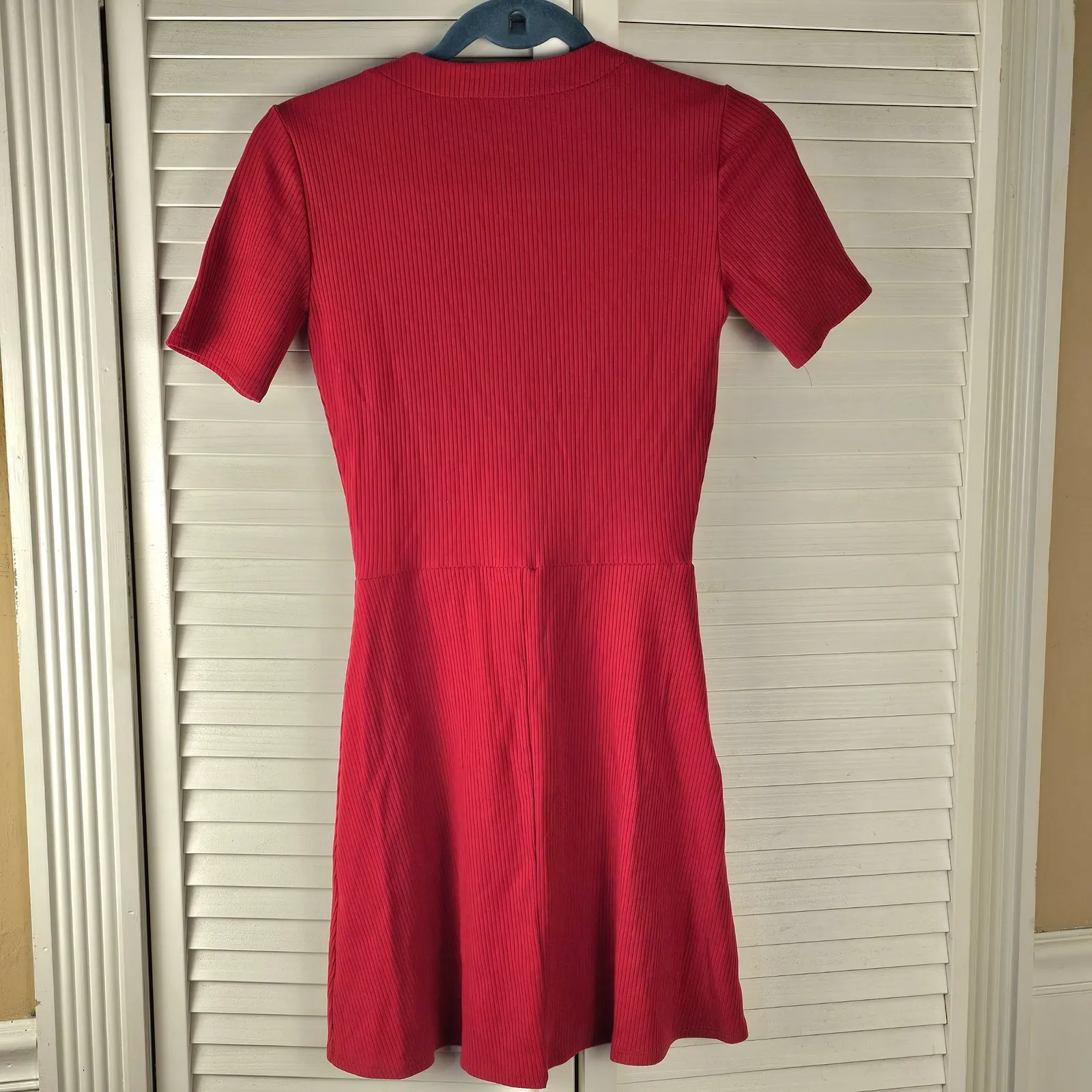Reformation Womens‎ Red Cardinal Dress Small - Image 2
