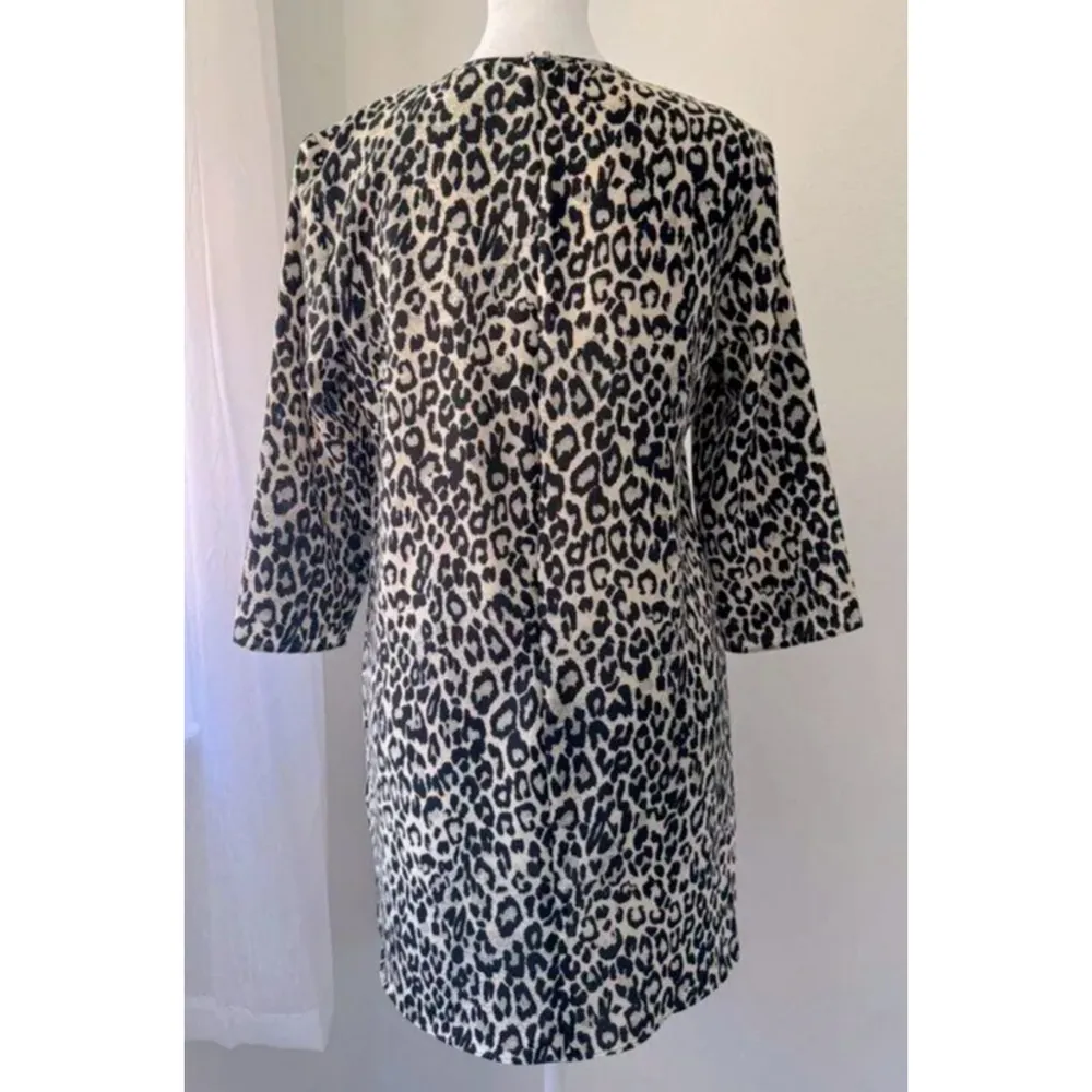 Asos Design Animal Leopard Print Short Dress sz 2 mini Cheetah Mob Wife - Image 3