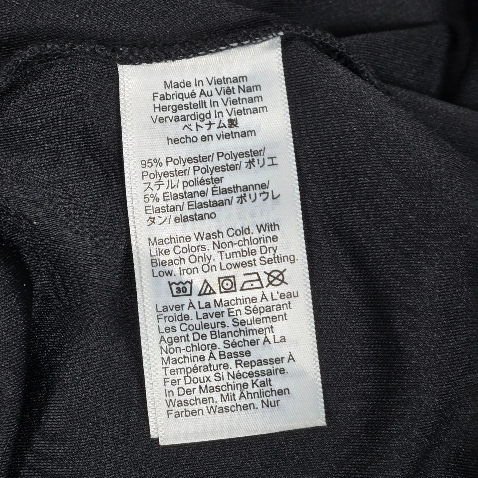 J. Crew‎ Dress Knit Black Long Sleeve Ruched Midi Size L Jersey Crepe - Image 4