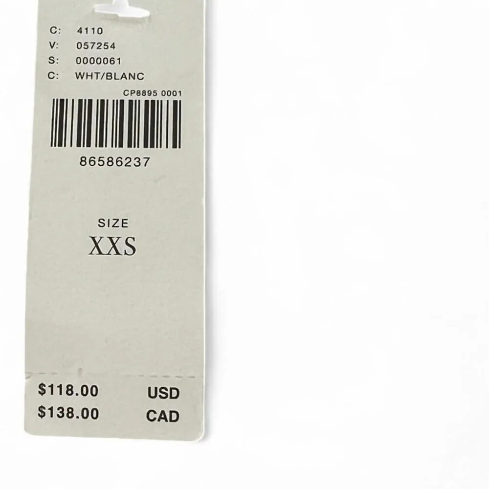 New Anthropologie XXS Sleeveless Sheer  Applique  Blouse Lace Organza Top Blouse - Image 5