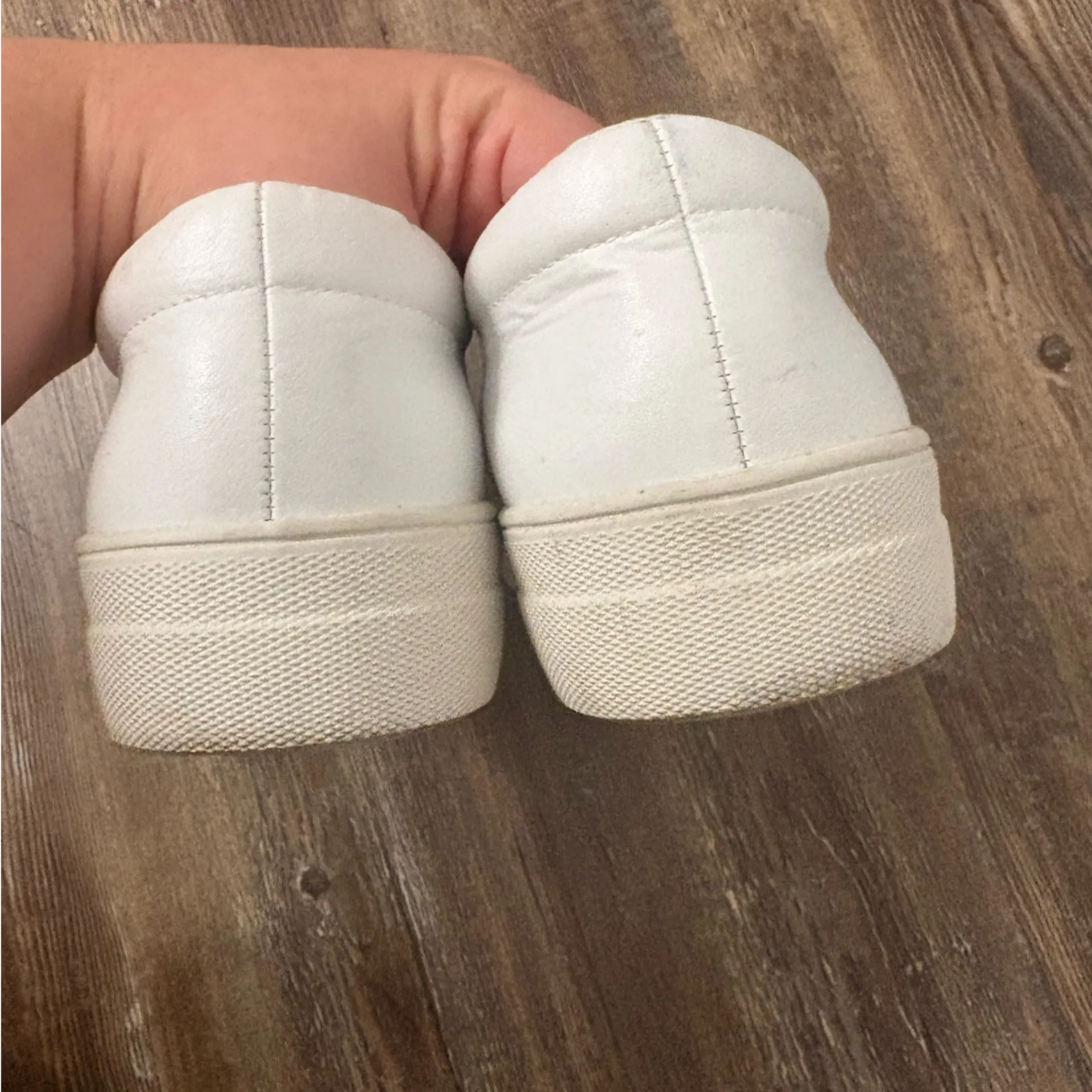 Steve Madden Torin White Studded Platform Slip-on Sneakers Size 10 Punk Festival - Image 4