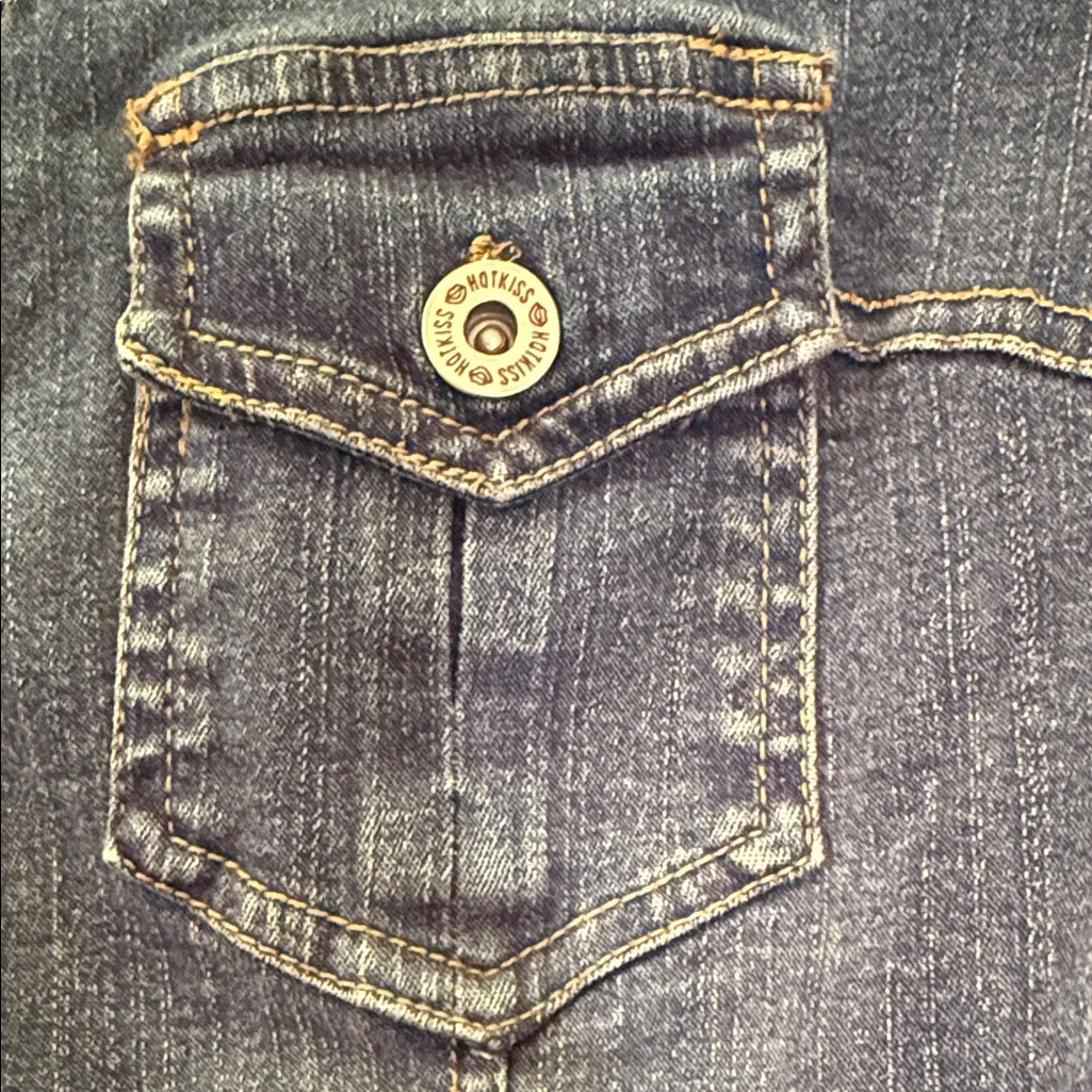 Hot Kiss Y2K Vintage Denim Button-Up Belted Dress - Image 11