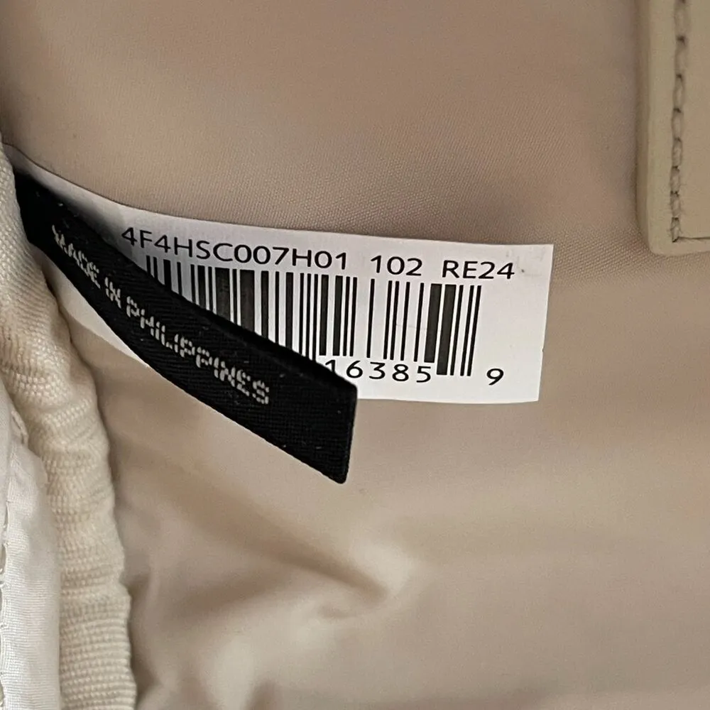 Marc Jacobs Small Bowler Bag w/ Guitar Strap Crossbody Strap - Marshmallow - NWT - Image 5