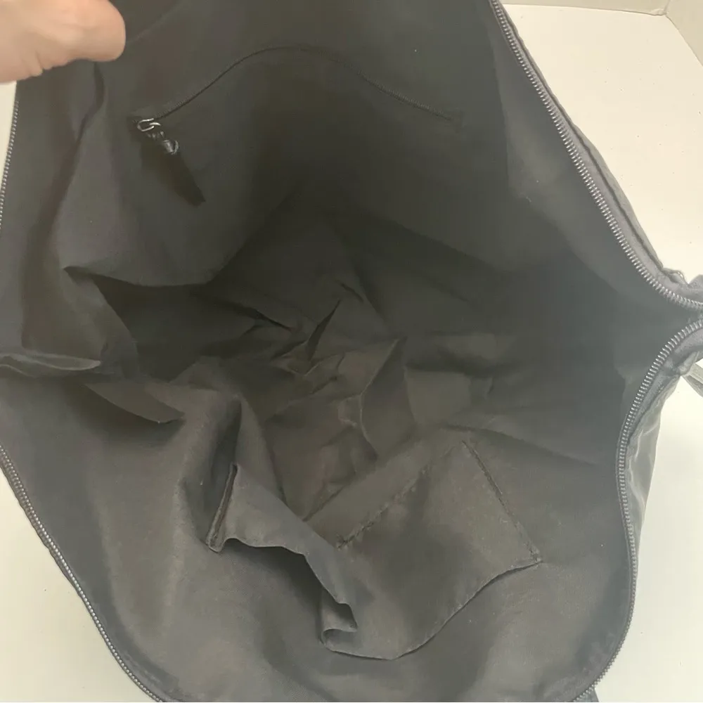 Tote Bag New York Bond Zipper Accents Organize Labtop Travel Work Black - Image 4