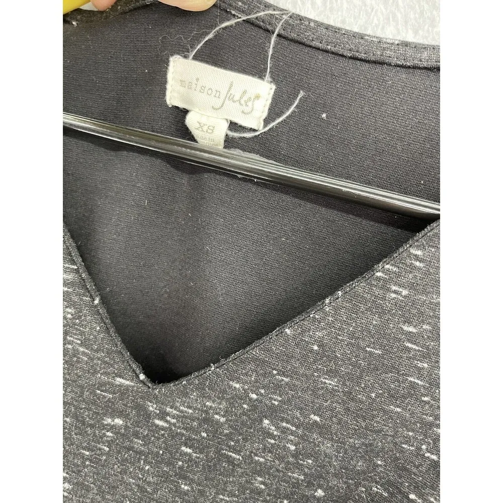 Maison Jules Women's Dress Short Sleeve XS V Neck Floral Fit & Flare Lined - Image 9