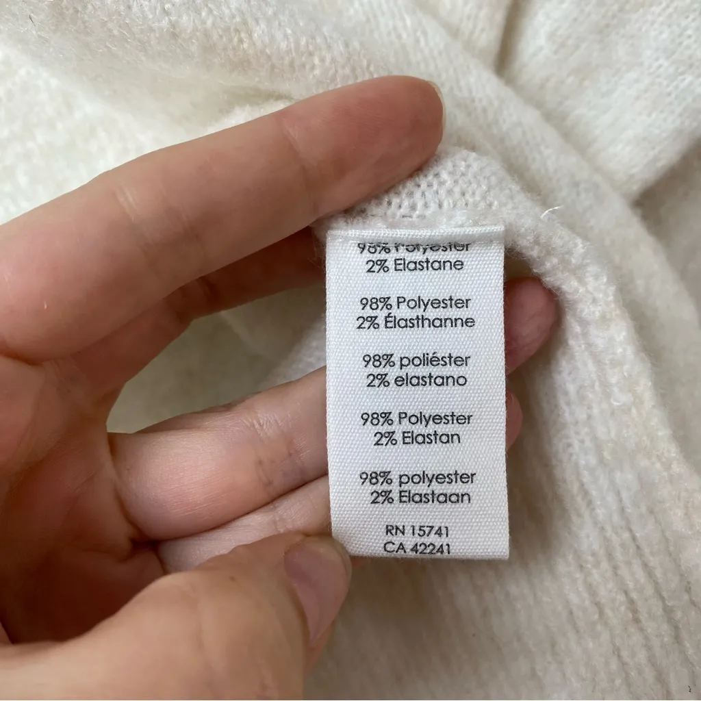 PJ Salvage Sweeter Than Hot Cocoa Sweater Ivory M‎ Red Size M - Image 6