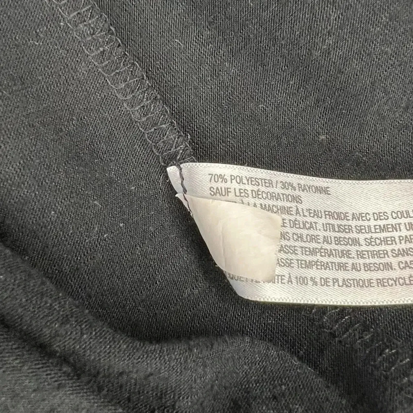 Mossimo black short sleeve babydoll top Size small Black - Image 6