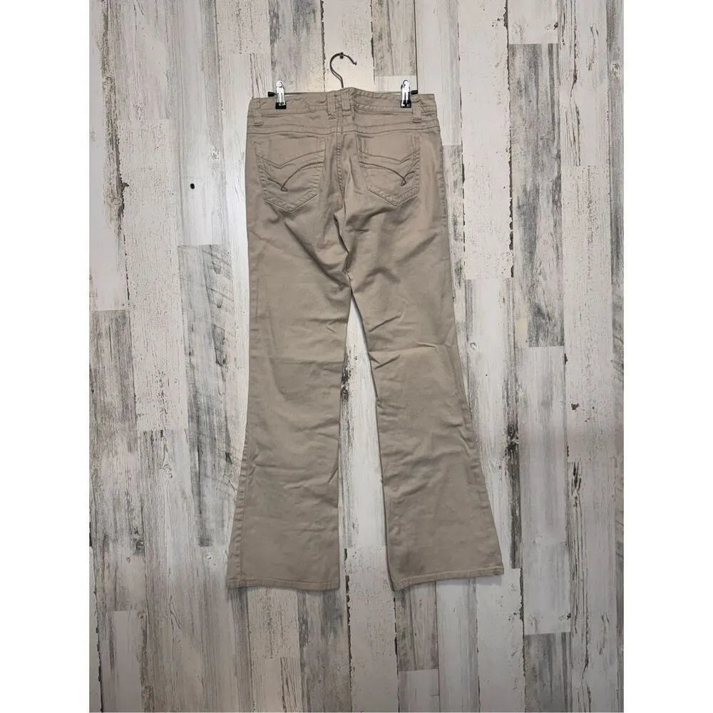 Unionbay Beige Stretch Flare Pants Women’s Size 5 - Image 3